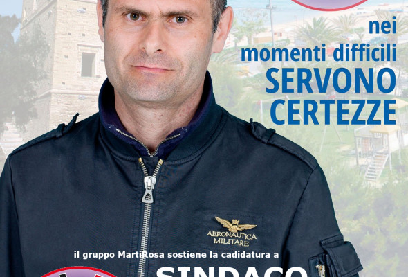 Elezioni 2017, Il gruppo MartinRosa sostiene la candidatura a sindaco di Alduino Tommolini